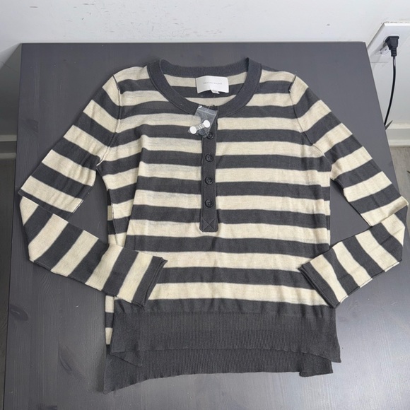 Brochu Walker Striped Wool Blend long sleeve - Picture 3 of 7